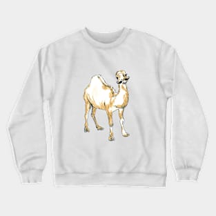 Camel Crewneck Sweatshirt